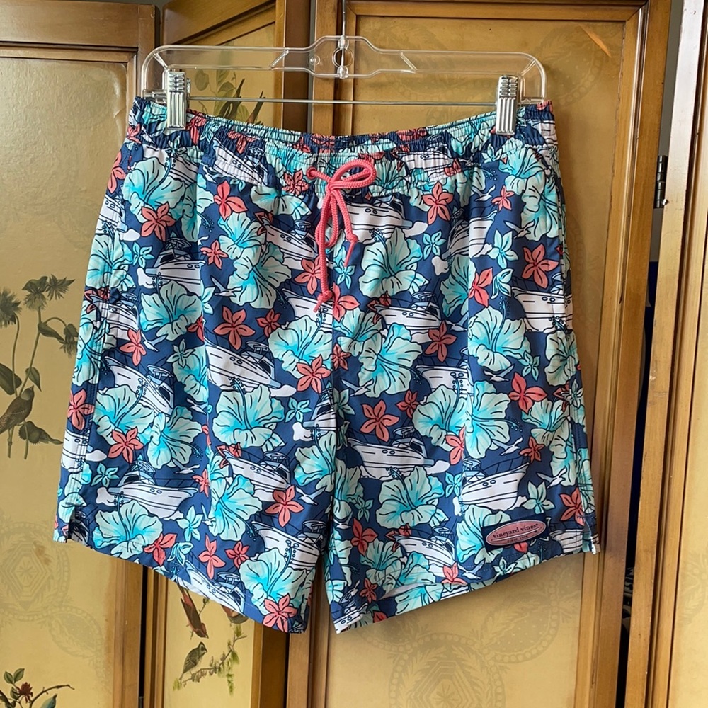 Vineyard Vines swim trunks w storage bag, men’s S